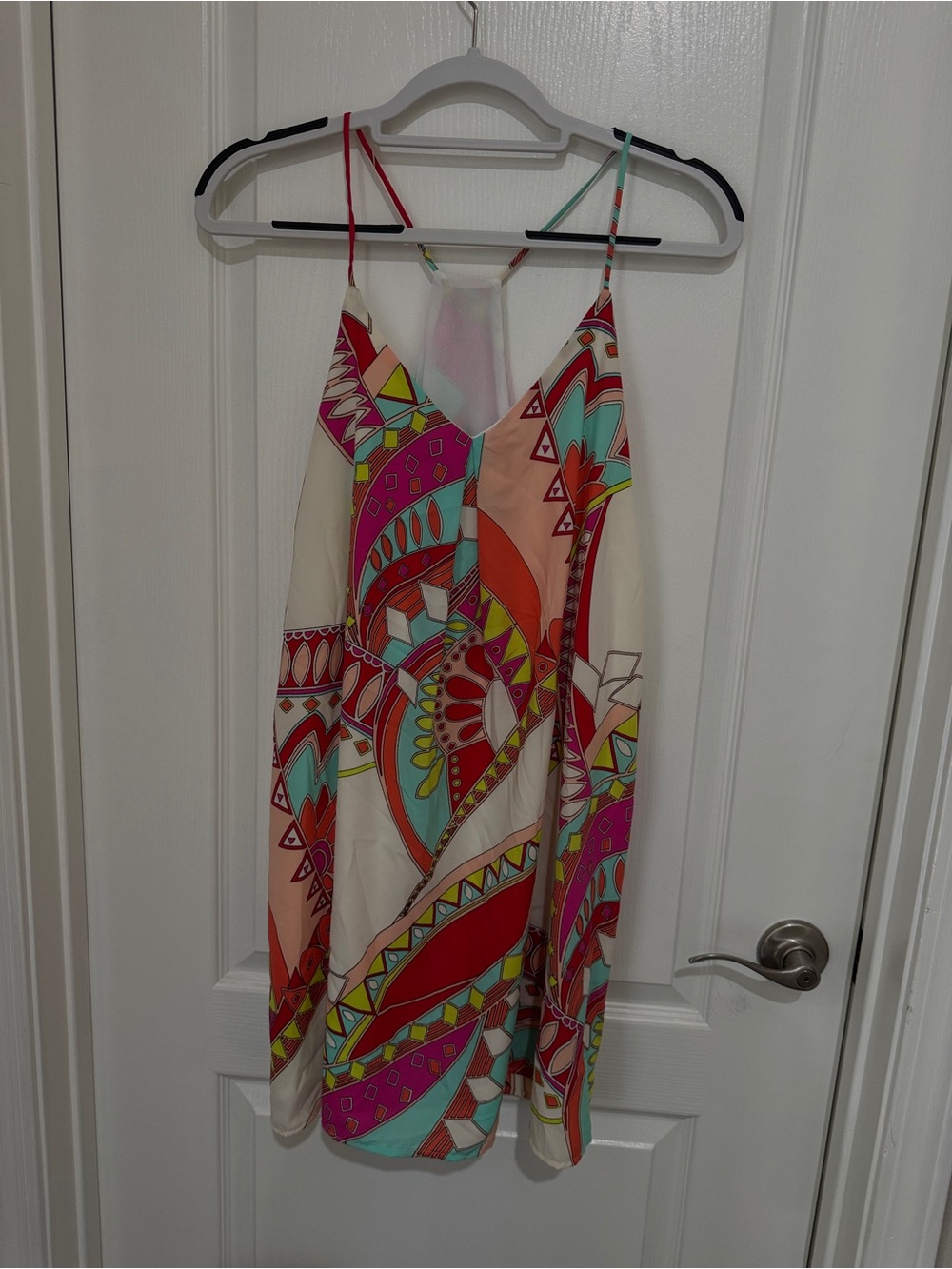 NWT Vibrant Multicolor Printed Slip Dress